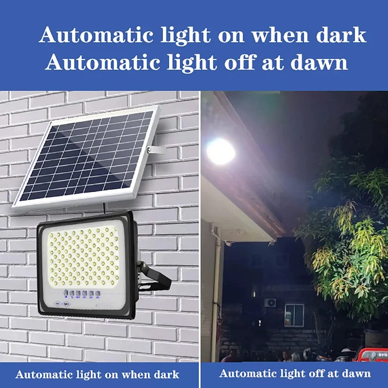 Badass Solar Flood Light With Smart Motion Sensor And Massive Battery Pack Runs Up To 1000W Equivalence To Crush The Dark For Yard Or Driveway With Rugged Weatherproof Build