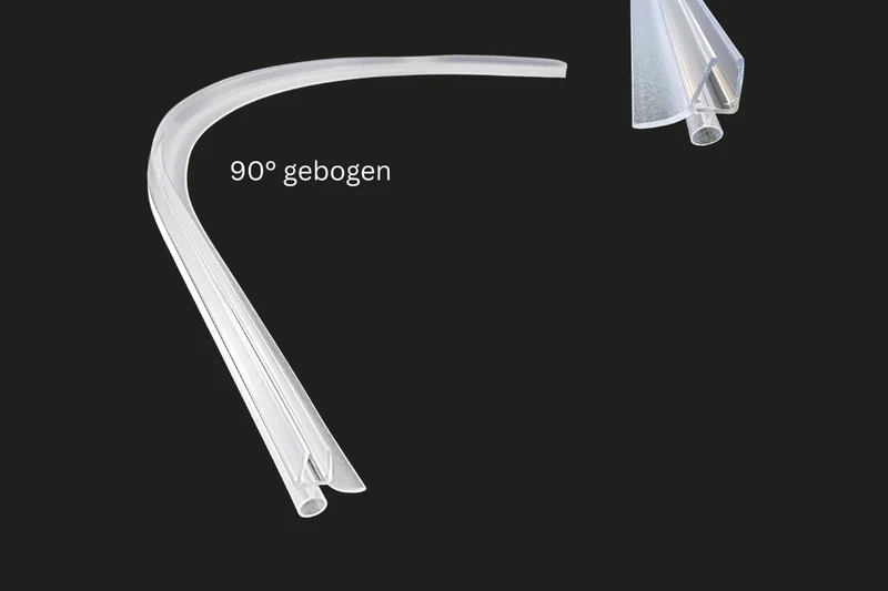 Gebogene Duschdichtung – Schlauch Viertelkreis, 13–16 mm, Art.Nr. 5141.550
