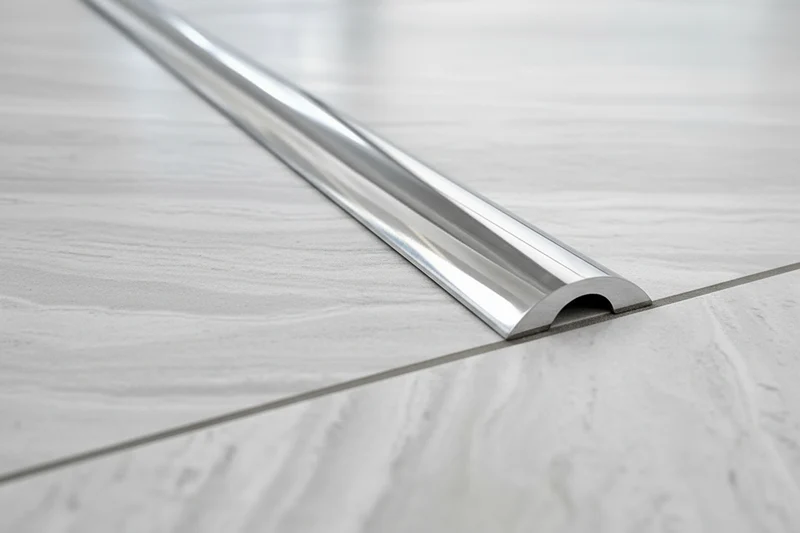 Schwallprofil rund – Alu 6 mm, 5 Farben, 100–240 cm, Art.Nr. SDT980
