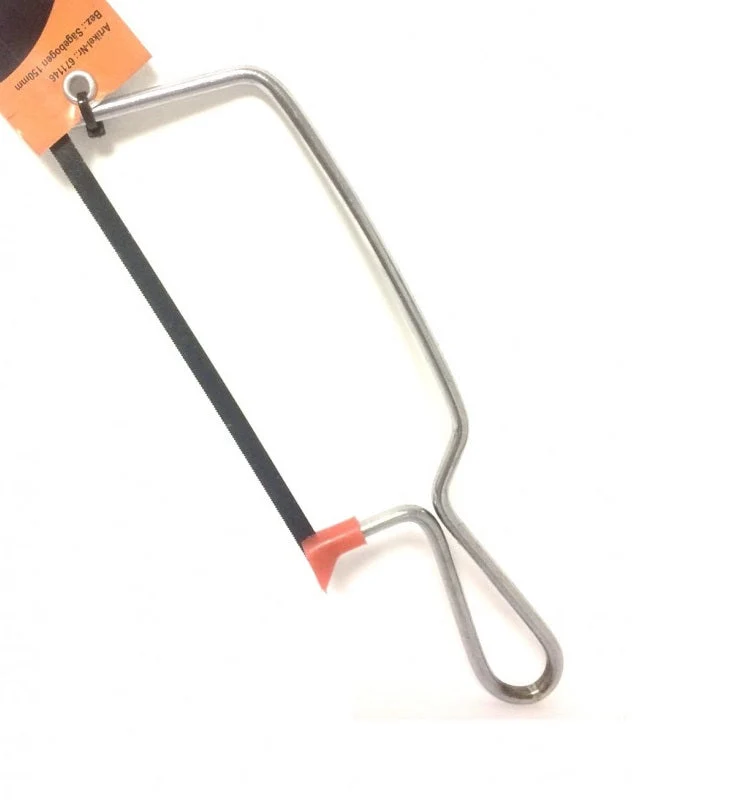 Bügelsäge 150 mm vernickelt – für Alu- und Kunststoffprofile, Art.Nr. 671146