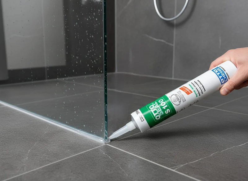 OTTO S100 Premium Sanitär-Silikon 300 ml transparent – für Glasdusche und Bad