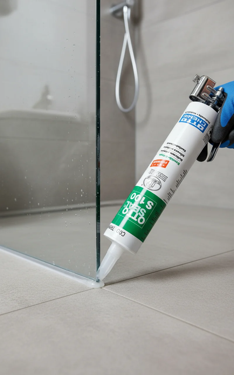 OTTO S100 Premium Sanitär-Silikon 300 ml transparent – für Glasdusche und Bad