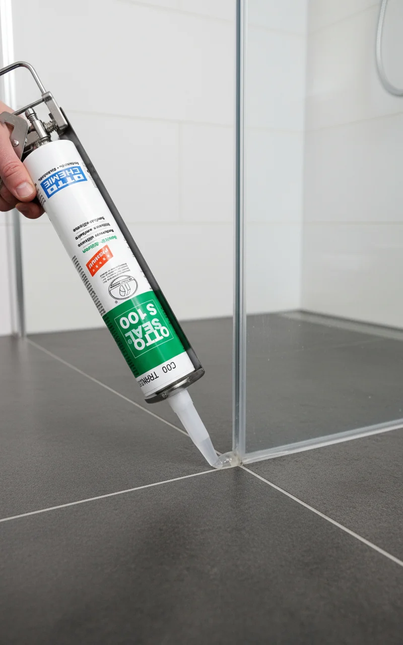 OTTO S100 Premium Sanitär-Silikon 300 ml transparent – für Glasdusche und Bad