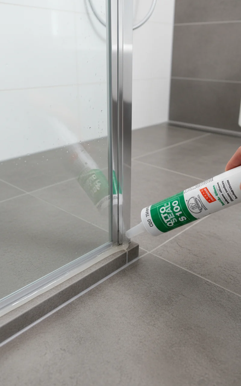 OTTO S100 Premium Sanitär-Silikon 300 ml transparent – für Glasdusche und Bad