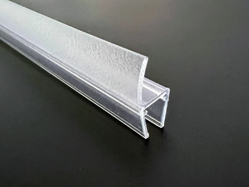 Duschtür-Dichtungs-Set für Viertelkreisdusche – gebogenes Glas, Türen außen öffnend, 6 oder 8 mm, Art.Nr. 5051601G
