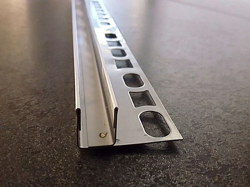U-Winkelprofil – Edelstahl gebürstet, ohne Bohren, 10/12,5/19 mm, Art.Nr. PP-GPS2 (31543)