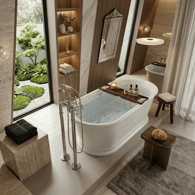 Freistehende Badewanne VERONA