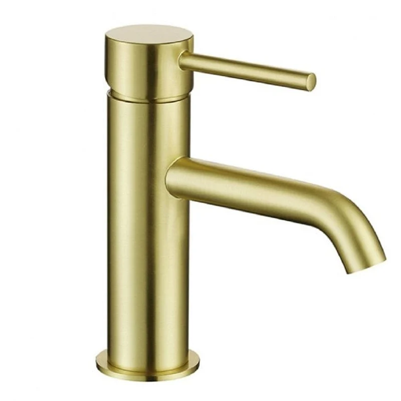 Einhebelmischer für Aufsatzwaschbecken, PICO gold inklusive Ablaufventil