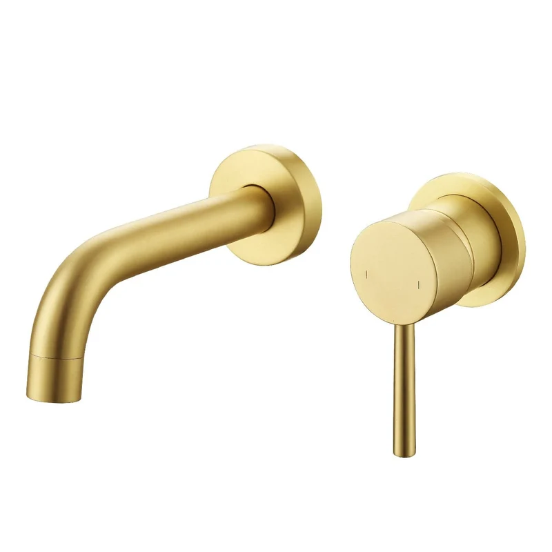 Einhebelmischer für die Wand, PIZO gold