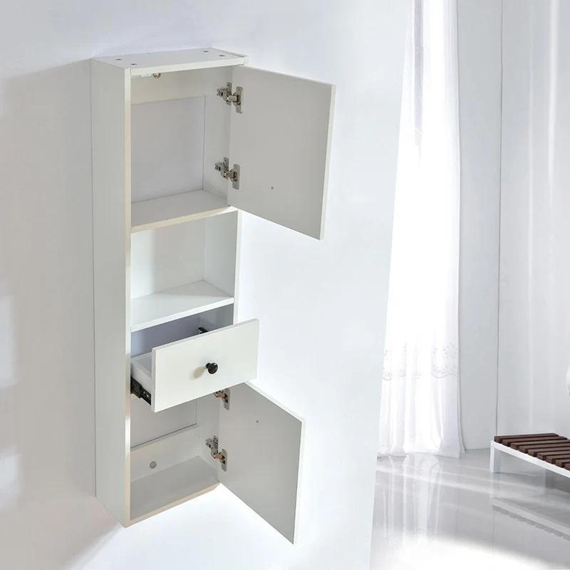 Großer Hängeschrank in Melamin mit weißem Finish ARMARIA