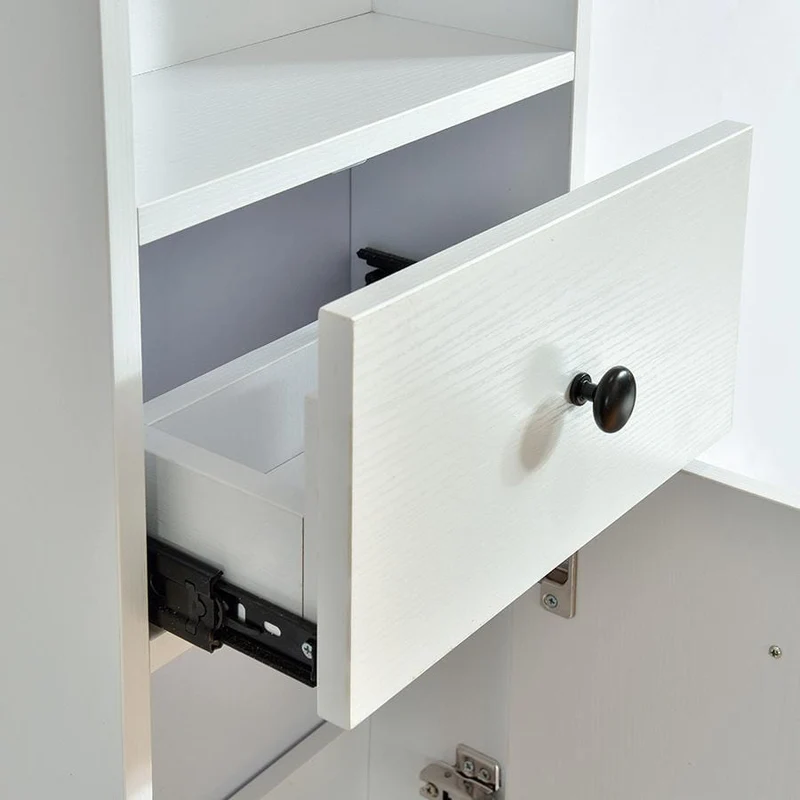 Großer Hängeschrank in Melamin mit weißem Finish ARMARIA