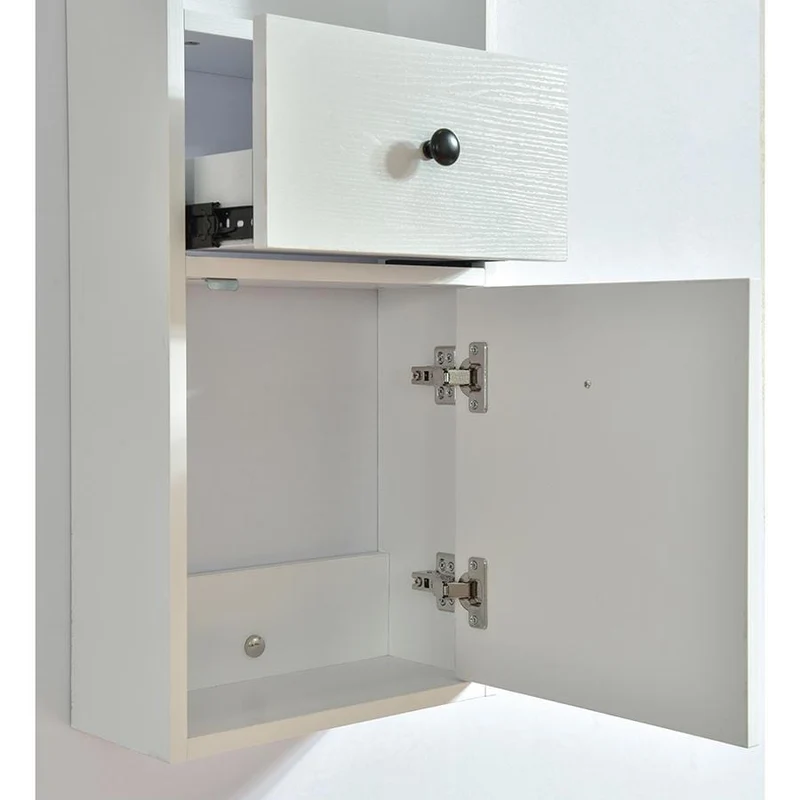 Großer Hängeschrank in Melamin mit weißem Finish ARMARIA