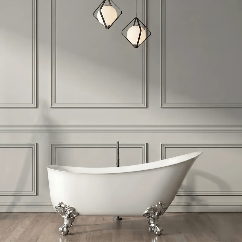 Freistehende Badewanne mit Füßen BALMAIN
