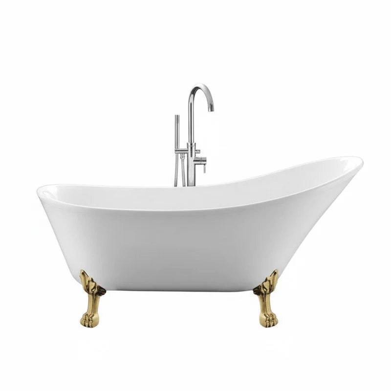 Freistehende Badewanne mit Füßen BALMAIN