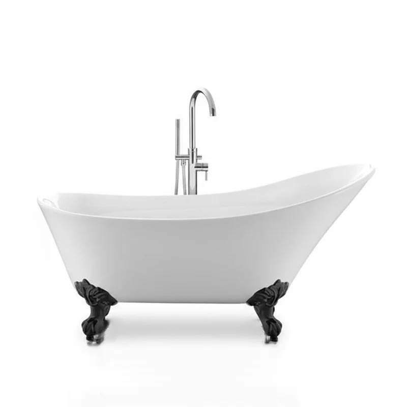 Freistehende Badewanne mit Füßen BALMAIN