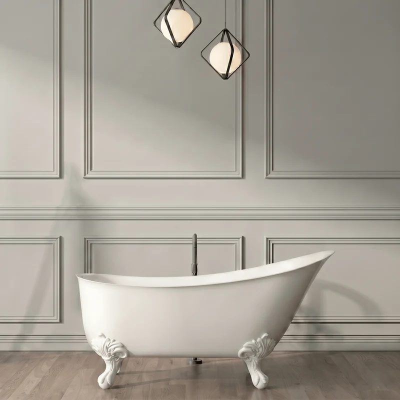 Freistehende Badewanne mit Füßen BALMAIN