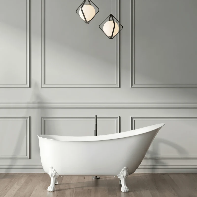 Freistehende Badewanne mit Füßen BALMAIN