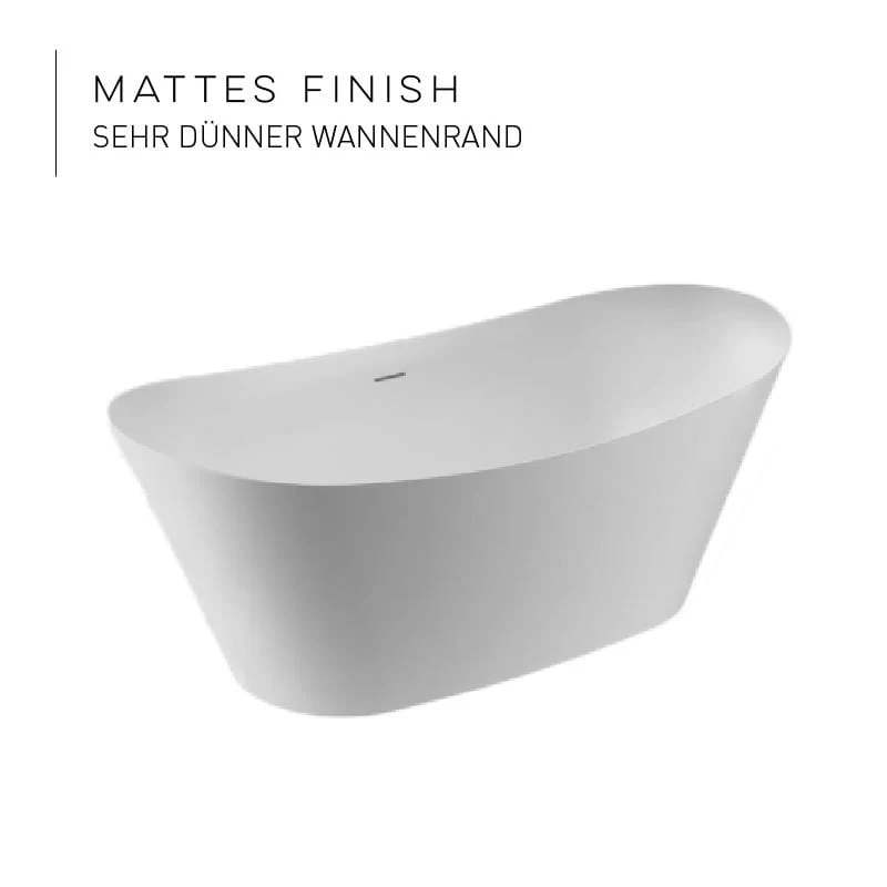 Freistehende Badewanne PALMA MATT