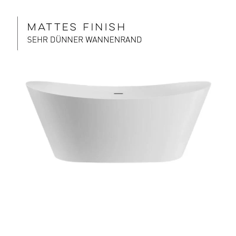 Freistehende Badewanne PALMA MATT