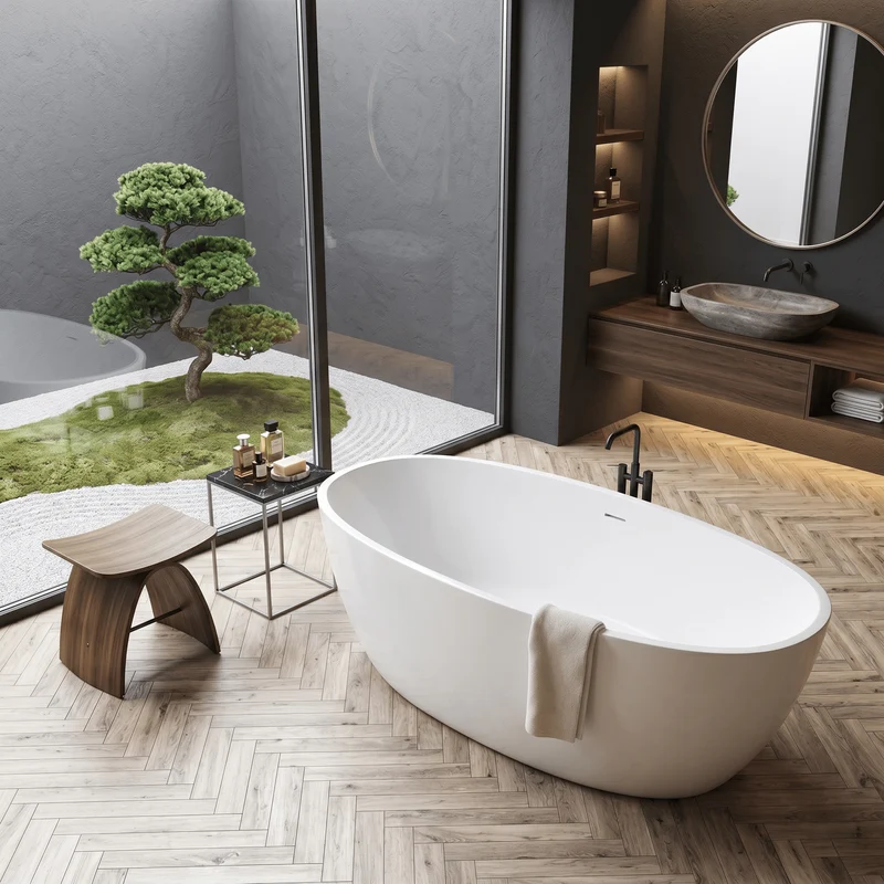 Freistehende Badewanne CHICAGO