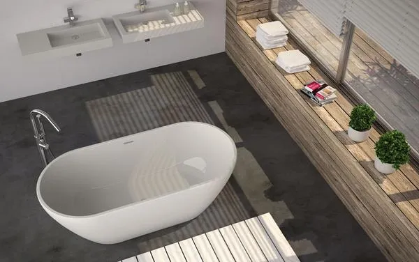 Freistehende Badewanne TRENTO | SANYCCES