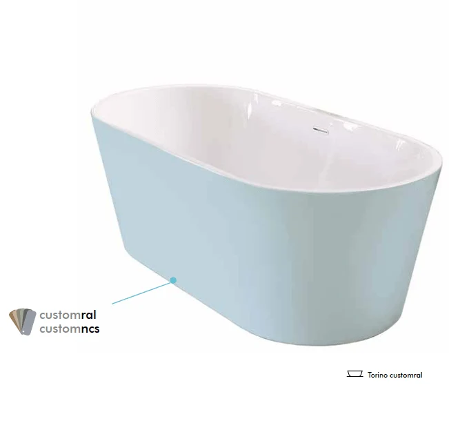 Freistehende Badewanne TORINO | SANYCCES
