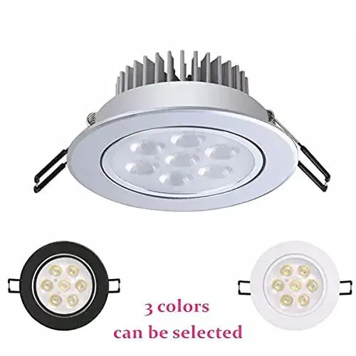 Premium Led Recessed Ceiling Lights With Cob Spotlight Setup Providing 3W To 18W Output For Zero Sweat Installation And Heavy Duty Efficiency That Keeps Your Space Cool And Bright