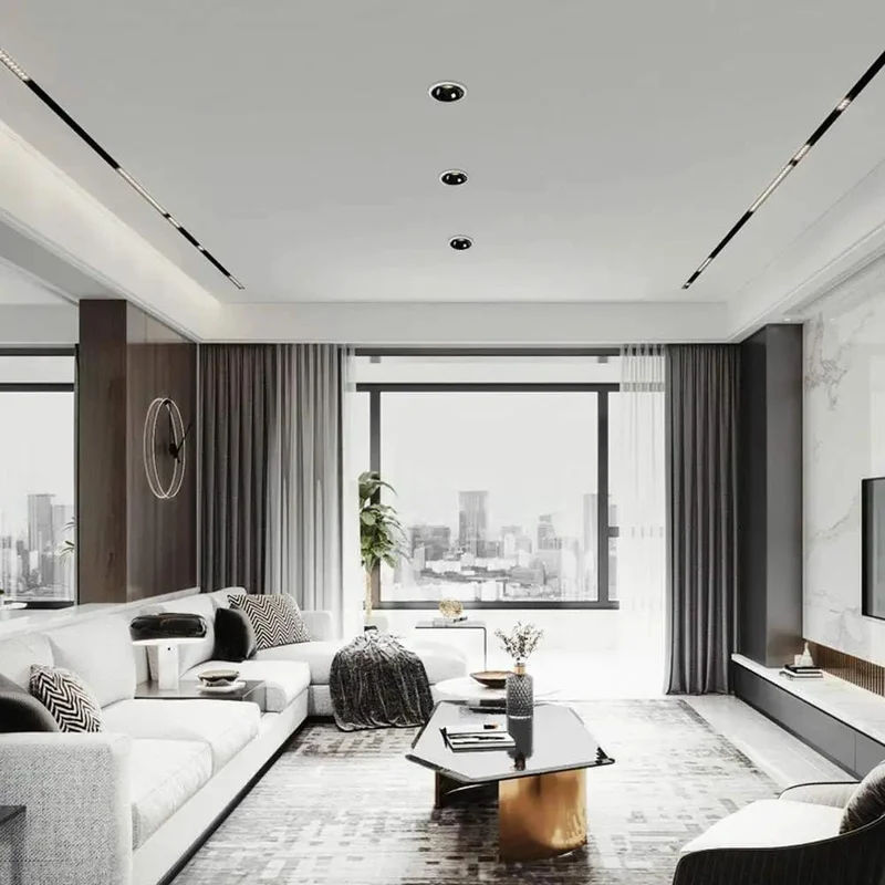 Versatile Nine Pack Adjustable Recessed Ceiling Lights Constructed From Solid White Aluminum For Swift Home Or Commercial Wiring Highlighting A Clean Neutral Tone That Delivers Serious Bang For Your Buck