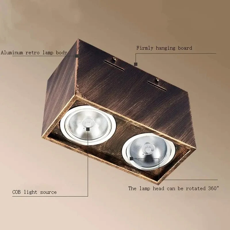 Slick Retro Vintage Recessed Lighting Trim Kit Featuring Dual Head Adjustable Led Ceiling Downlight No Sweat Wall Mount Fixture Game Changing Vibe Control Dimmable Design 7W White