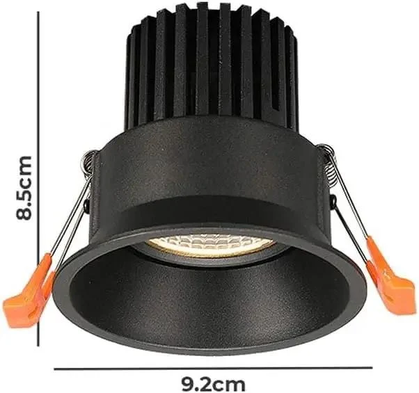 Sleek Recessed Lighting Trim Kit With Nuts Easy Retrofit Install And Hella Bright 3000K Warm White Glow For Bathrooms Kitchens And Living Areas Top Shelf Dimmable Ceiling Fixture Delivers Chill Modern Vibes To Any Home