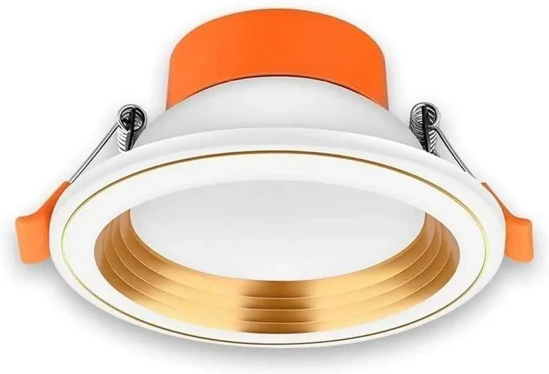 Dang Easy Install Ultra Sleek Round Led Recessed Downlight Trim Kit For Home Office Commercial Ceiling Retrofit Spotlight Fixture That Really Slaps In Bright White Aluminum Finish