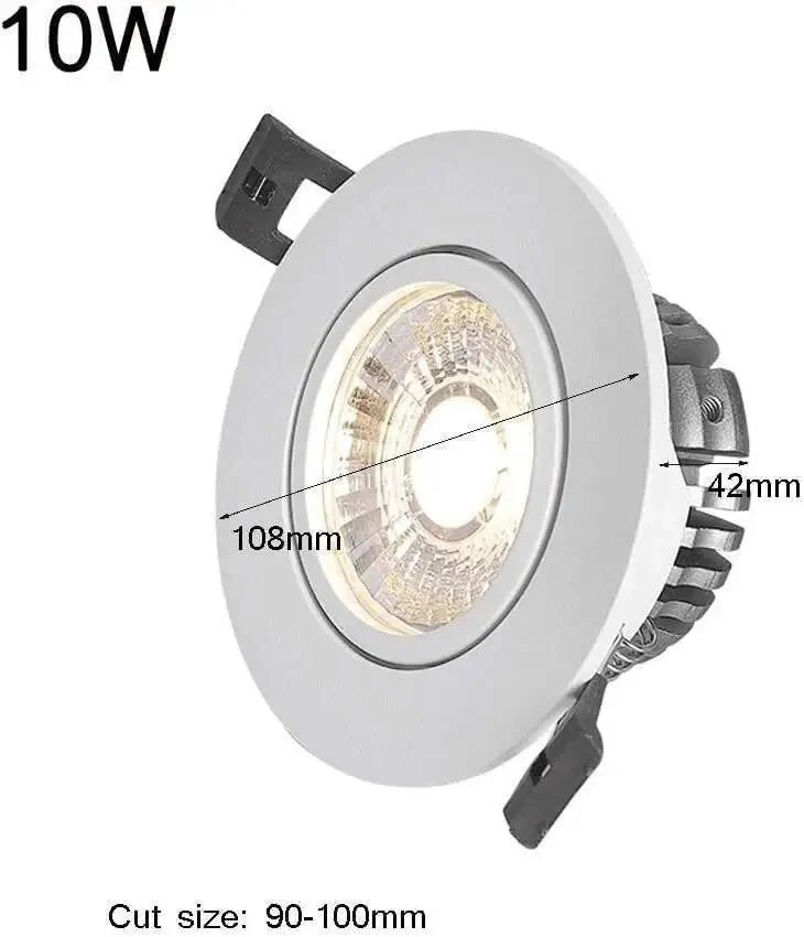 Slick Aluminum Led Recessed Downlight Trim Kit With Dead Easy Ceiling Retrofits And Adjustable Angles For No Hassle Upgrades Delivering Chill Warm Glows In Kitchens Or Modern Office Spaces