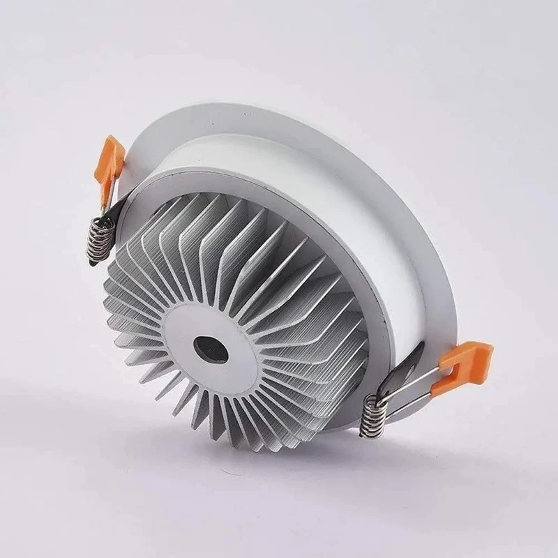 Top Shelf Led Recessed Downlight Retrofit Trim Kit In Crisp White With 4000K Neutral Glow For Every Room Showcasing A Zero Fuss Swap Install And Smooth Dimming Capability