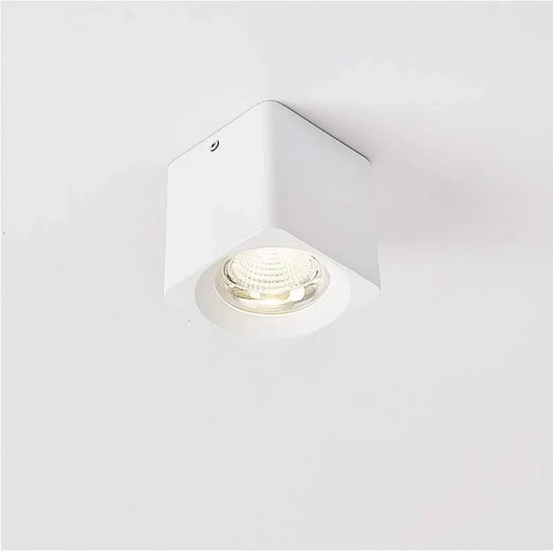 Top Shelf Square Recessed Ceiling Lights, Dimmable LED Retrofit Downlight Trim Kit In Warm White Cob, Solid Aluminum Build, Zero Hassle Install, Killer Ambient Lighting For Every Room