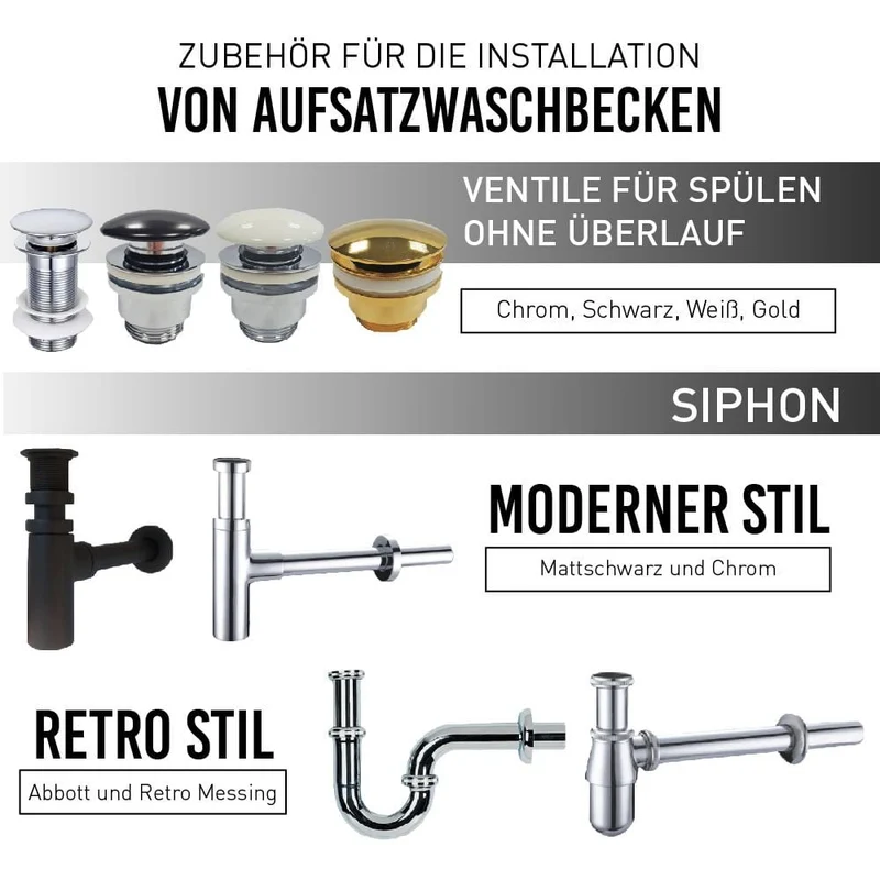 Aufsatzwaschbecken aus Gussmarmor, rechteckig, SIENA