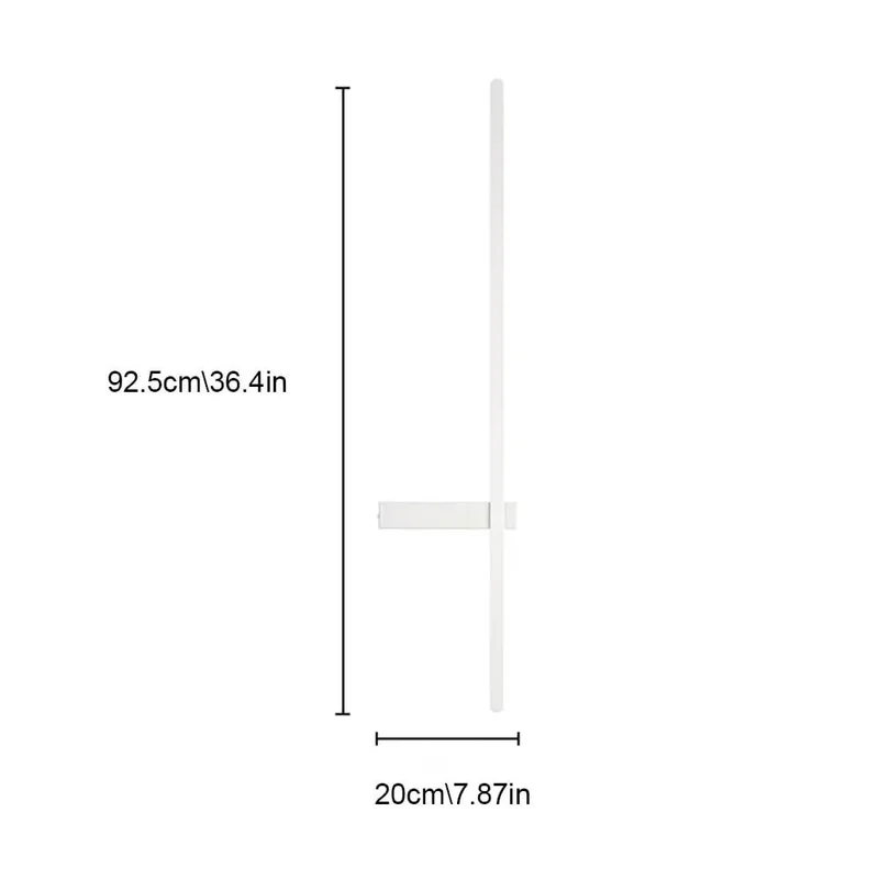 Modern Linear Led Wall Sconce Featuring Clean Geometric Lines To Smoothly Brighten Any Room Straight Up Upgrading Your Home Decor With A Sleek White Metallic Finish And Real Deal Hardwired Setup For Bedroom Or Hallway Vibes Always