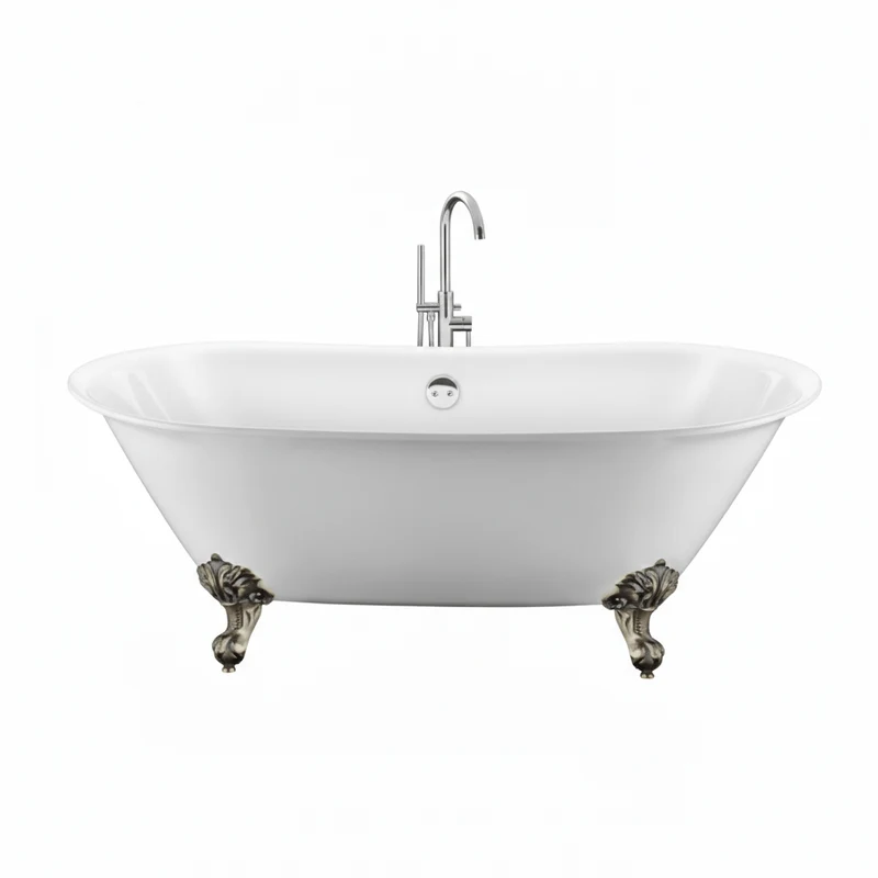 Freistehende Badewanne mit Füßen SURRY HILLS