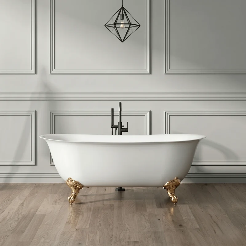 Freistehende Badewanne mit Füßen SURRY HILLS