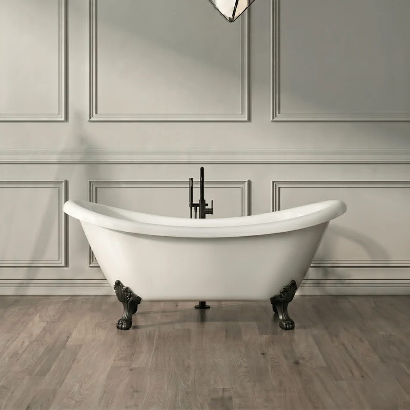 Freistehende Badewanne mit Füßen DARLINGTON