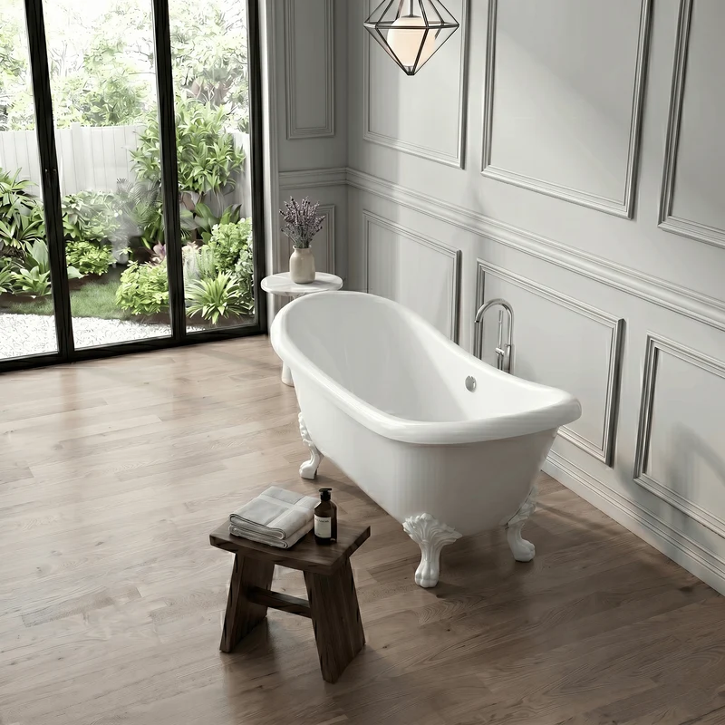 Freistehende Badewanne mit Füßen DARLINGTON