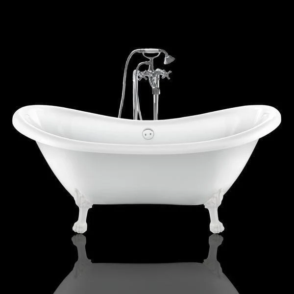 Freistehende Badewanne mit Füßen DARLINGTON
