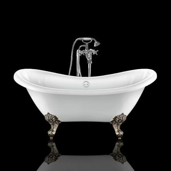 Freistehende Badewanne mit Füßen DARLINGTON