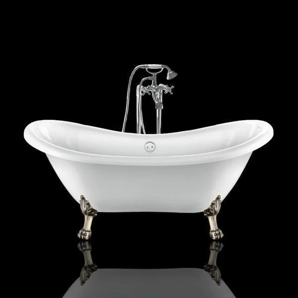 Freistehende Badewanne mit Füßen DARLINGTON