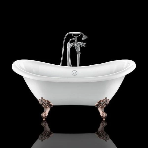 Freistehende Badewanne mit Füßen DARLINGTON