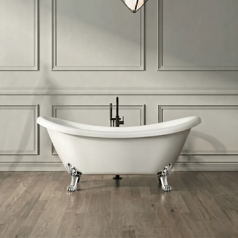 Freistehende Badewanne mit Füßen DARLINGTON