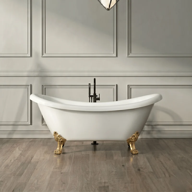 Freistehende Badewanne mit Füßen DARLINGTON