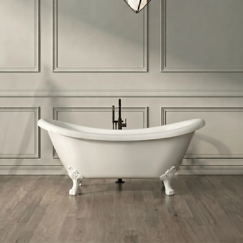 Freistehende Badewanne mit Füßen DARLINGTON