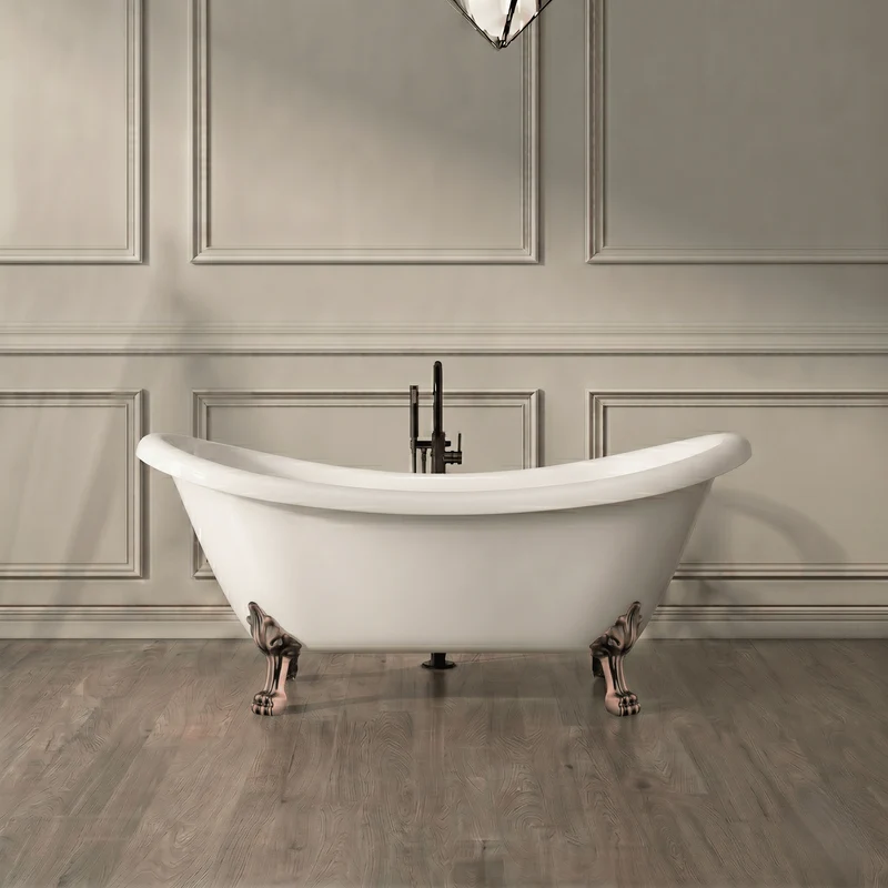 Freistehende Badewanne mit Füßen DARLINGTON