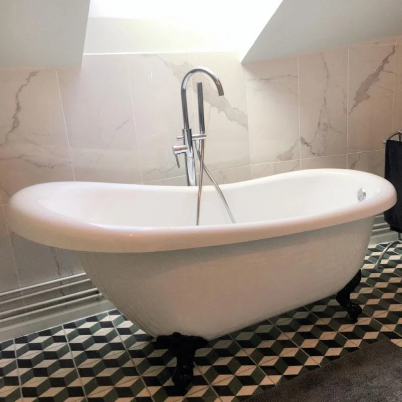 Freistehende Badewanne mit Füßen RICHMOND