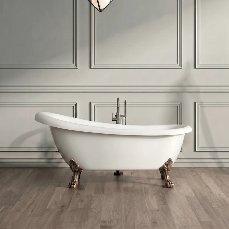 Freistehende Badewanne mit Füßen RICHMOND